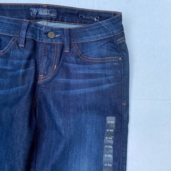 New GUESS Brittney Boot Women’s Jeans SZ 27 - Picture 4 of 10